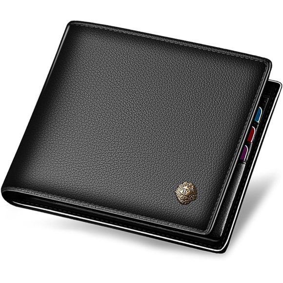 Boutique Other - Men's Wallets Genuine Leather Mens Bifold Dark Blue, Brown or Black